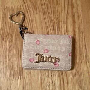 JUICY COUTURE I Heart Juicy Card Case Key Fob